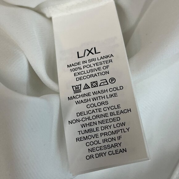 Kate Spade New York White Mrs. Embroidered Initials Bathrobe Sz L/XL - New - Picture 8 of 11